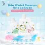 Tắm & Gội Hương Táo Xanh cho bé MINE - Kid Wash & Shampoo Juicy Apple
